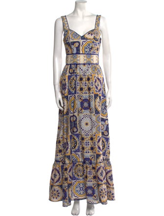 LALIBELA Printed Long Dress