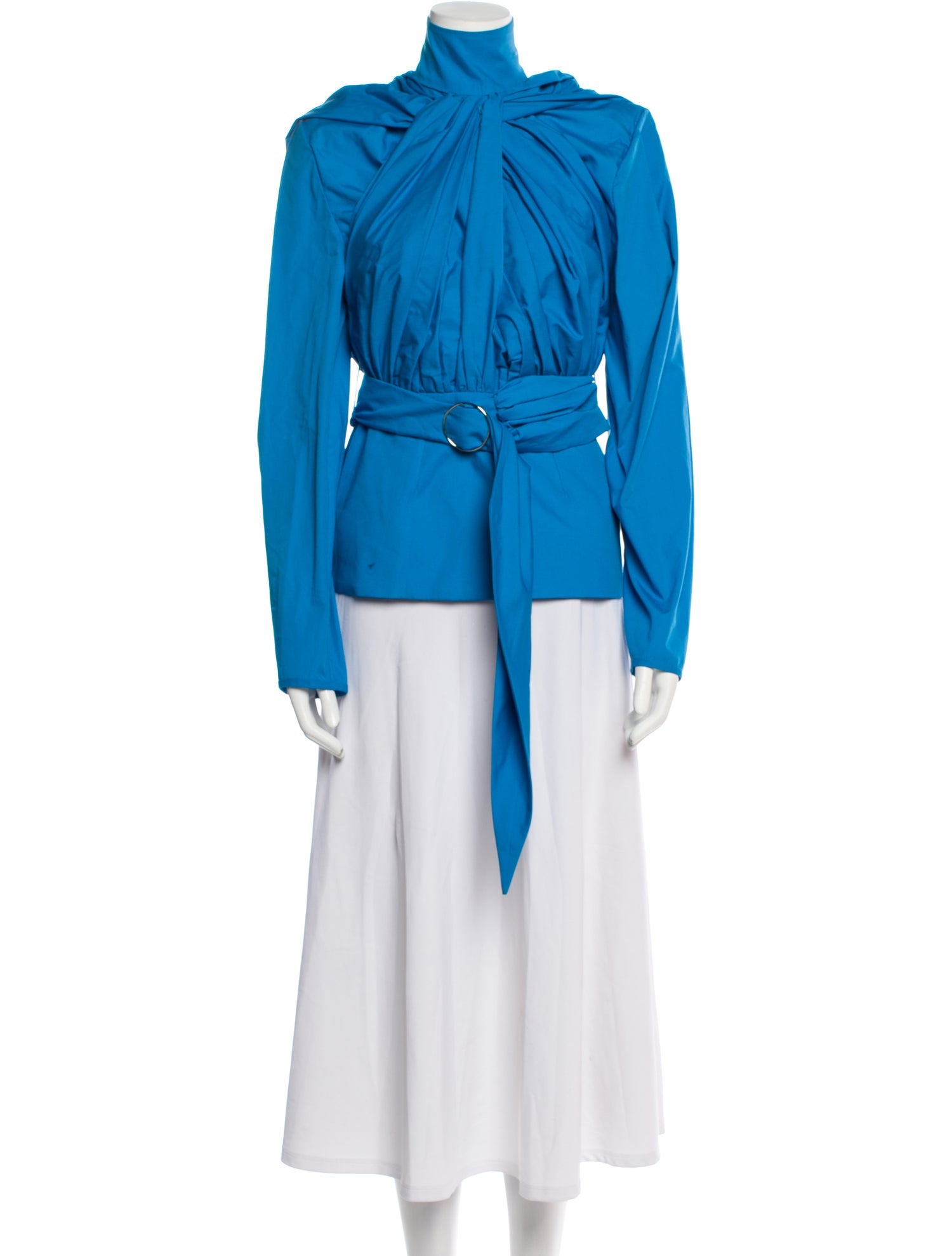 Lado Bokuchava Wool Mock Neck Top