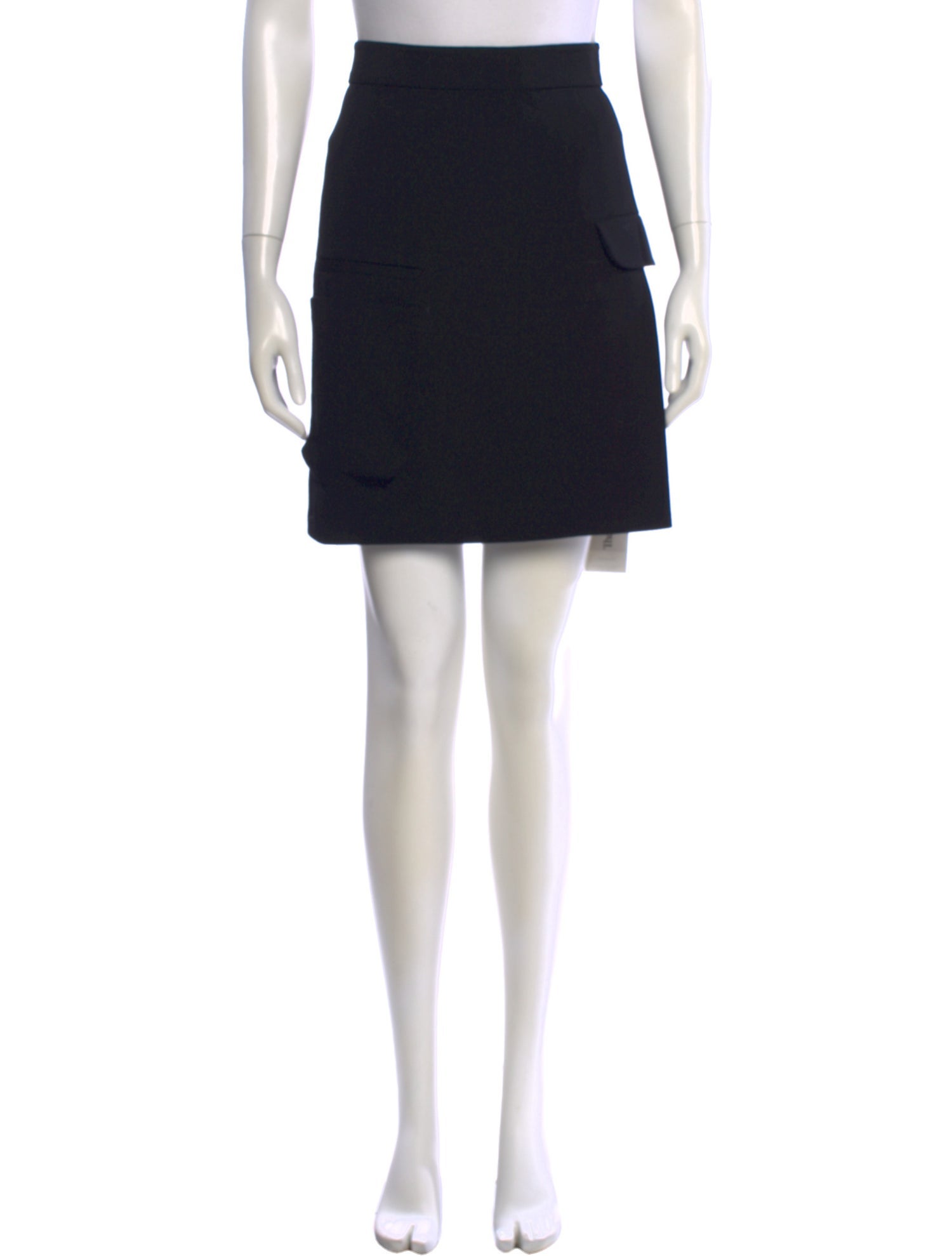 Lado Bokuchava Virgin Wool Mini Skirt