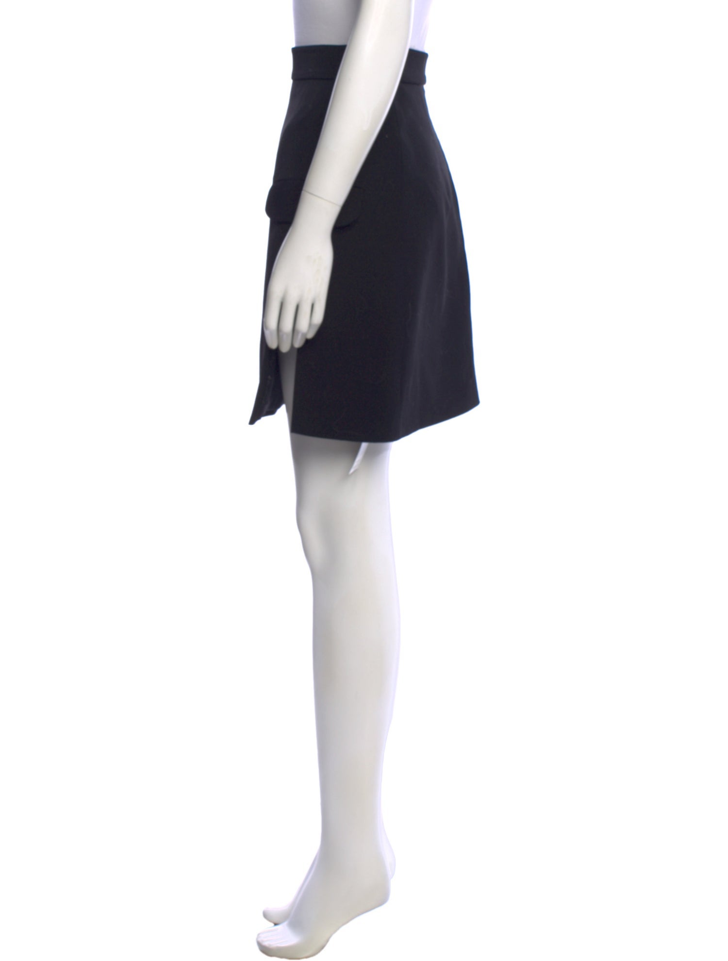 Lado Bokuchava Virgin Wool Mini Skirt
