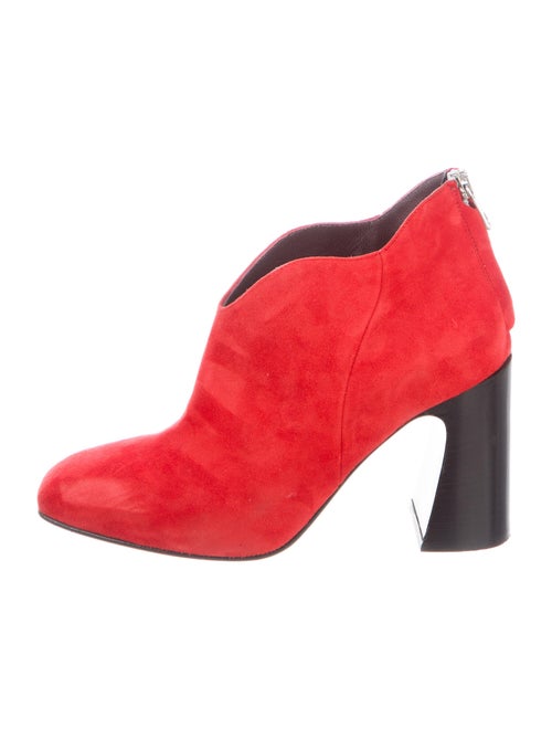 Labucq Suede Boots Red