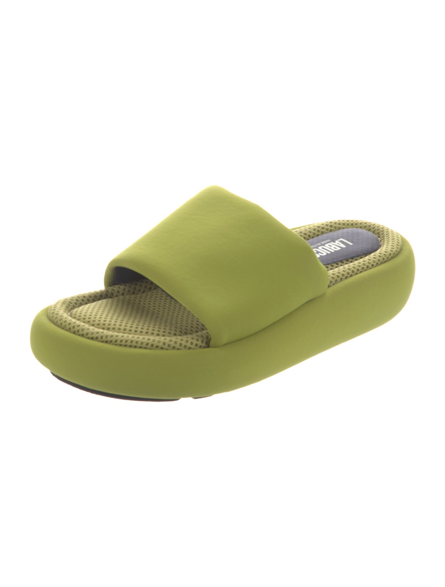 Labucq Nylon Mesh Accents Slides