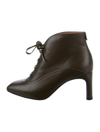 Labucq Leather Lace-Up Boots