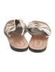Labucq Ponyhair Animal Print Slides