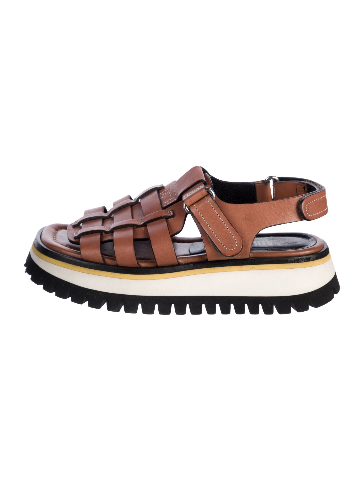 Labucq Leather Slingback Sandals