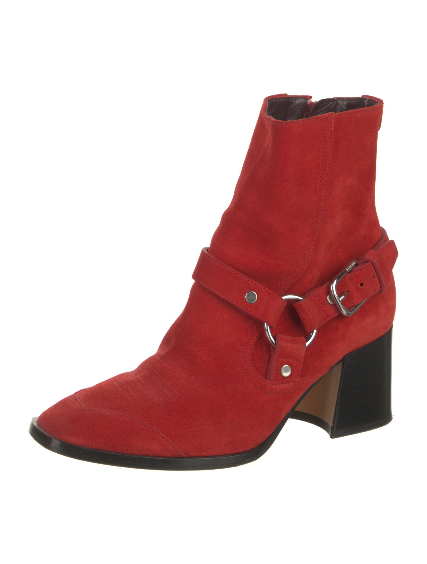 Labucq Suede Moto Boots