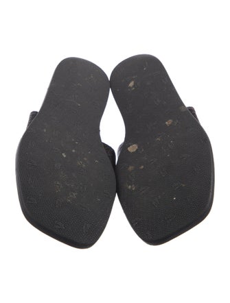 Labucq Snakeskin Slides