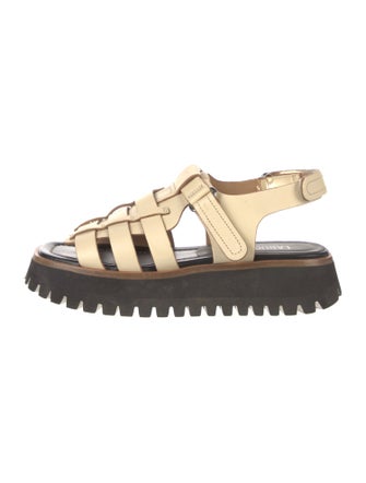 Labucq Leather Gladiator Sandals