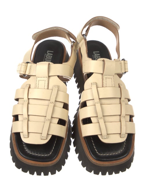 Labucq Leather Gladiator Sandals