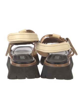 Labucq Leather Gladiator Sandals