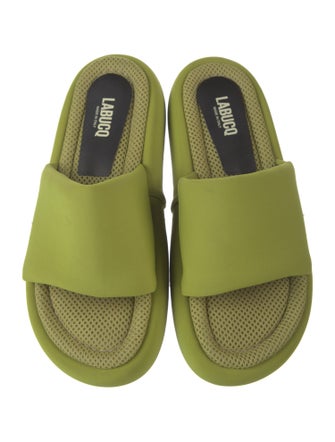 Labucq Rubber Mesh Accents Slides