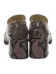 Labucq Leather Animal Print Mules