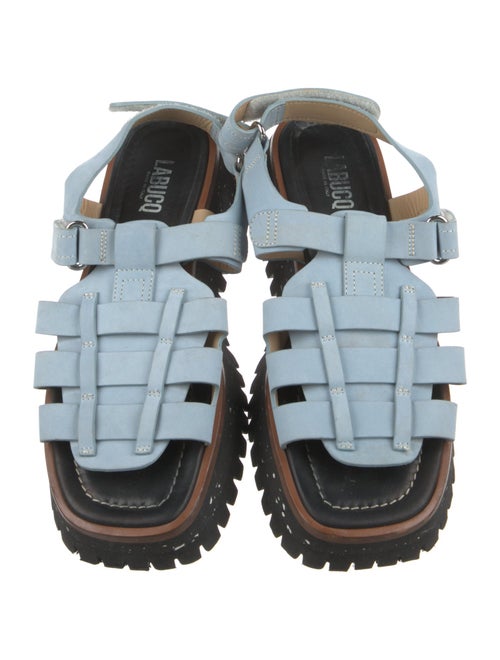 Labucq Leather Slingback Sandals