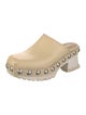 Labucq Leather Studded Accents Mules