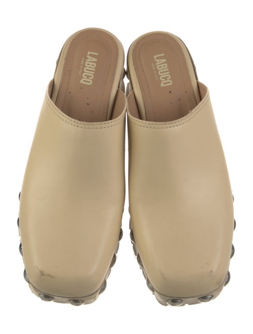 Labucq Leather Studded Accents Mules