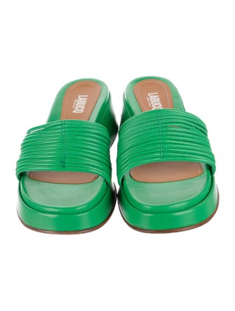 Labucq Leather Slides w/ Tags