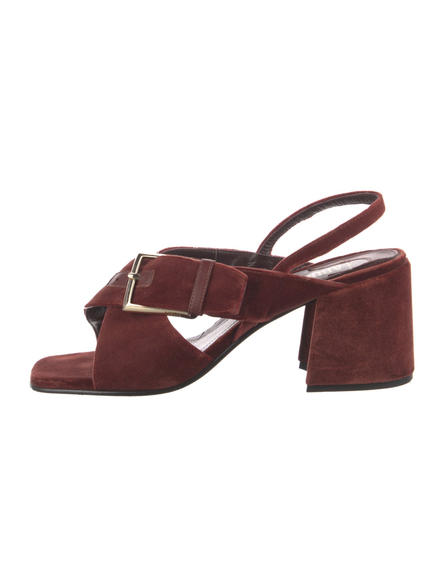 Labucq Suede Slingback Sandals