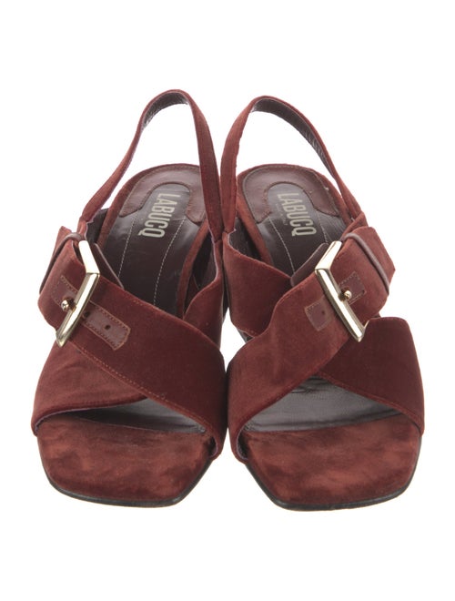 Labucq Suede Slingback Sandals