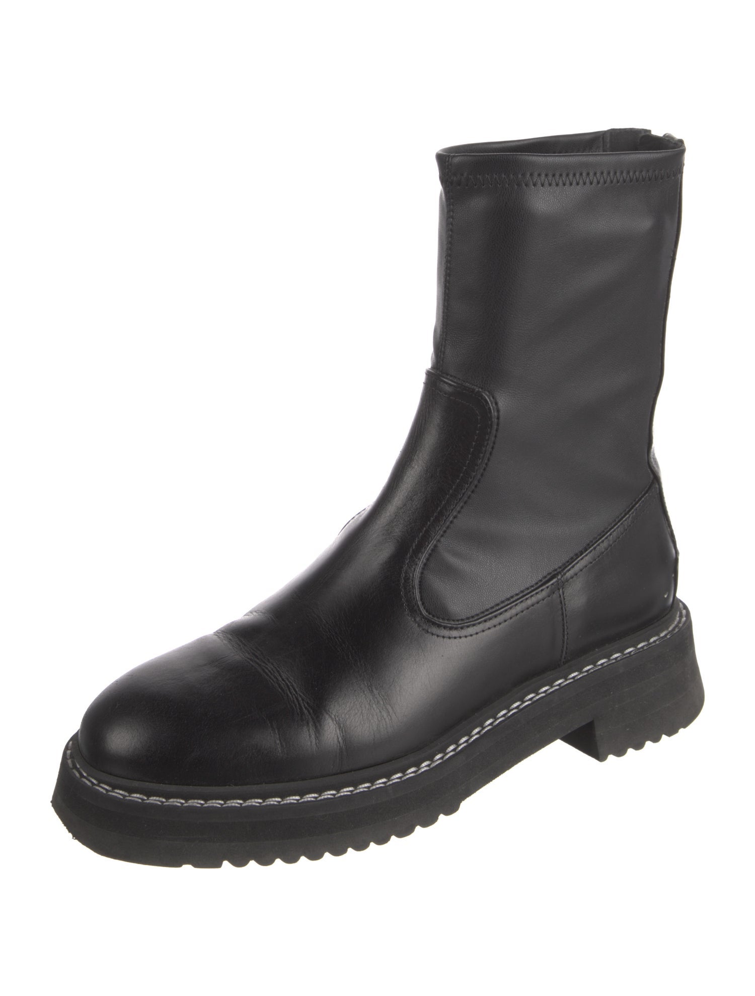 Labucq Leather Chelsea Boots