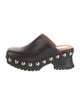 Labucq Leather Studded Accents Mules