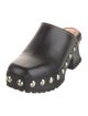 Labucq Leather Studded Accents Mules