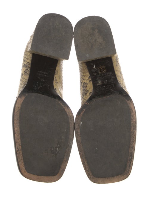 Labucq Python Animal Print Pumps