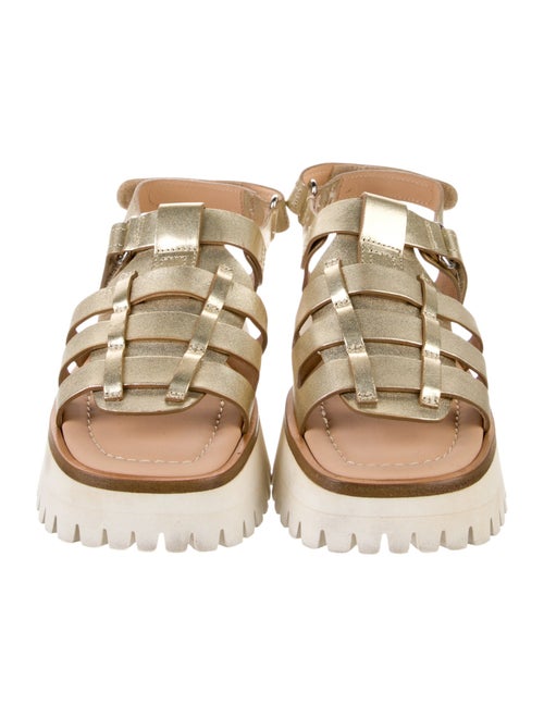 Labucq Leather Slingback Sandals