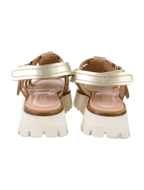 Labucq Leather Slingback Sandals