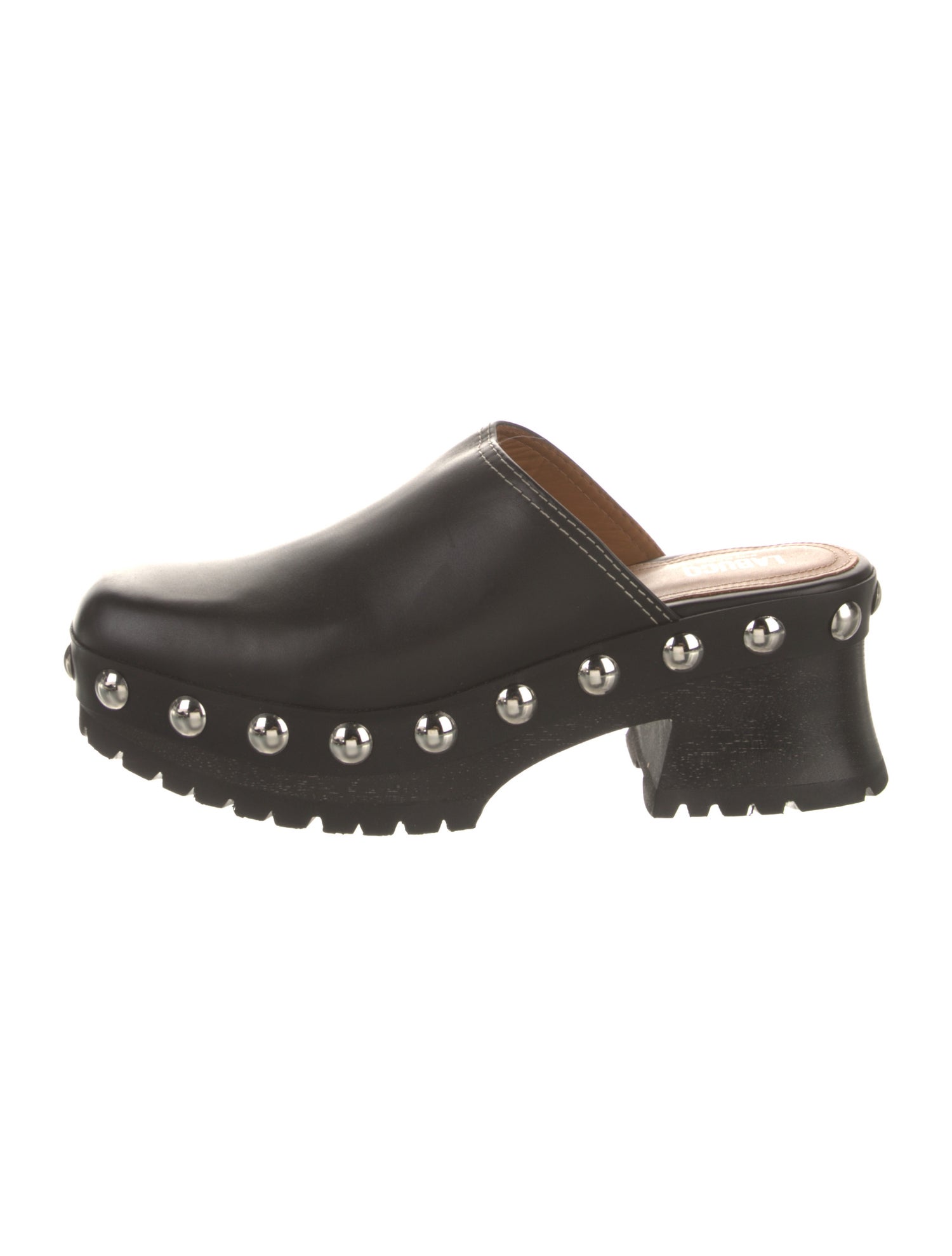 Labucq Leather Studded Accents