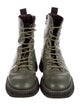 Labucq Leather Combat Boots