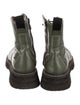 Labucq Leather Combat Boots