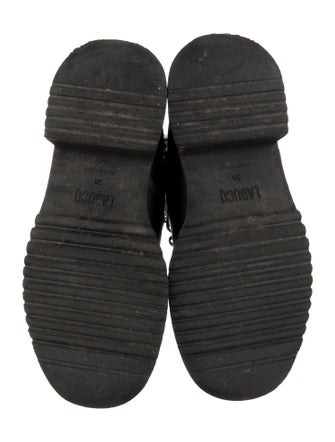Labucq Leather Combat Boots