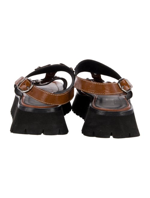 Labucq Leather Slingback Sandals