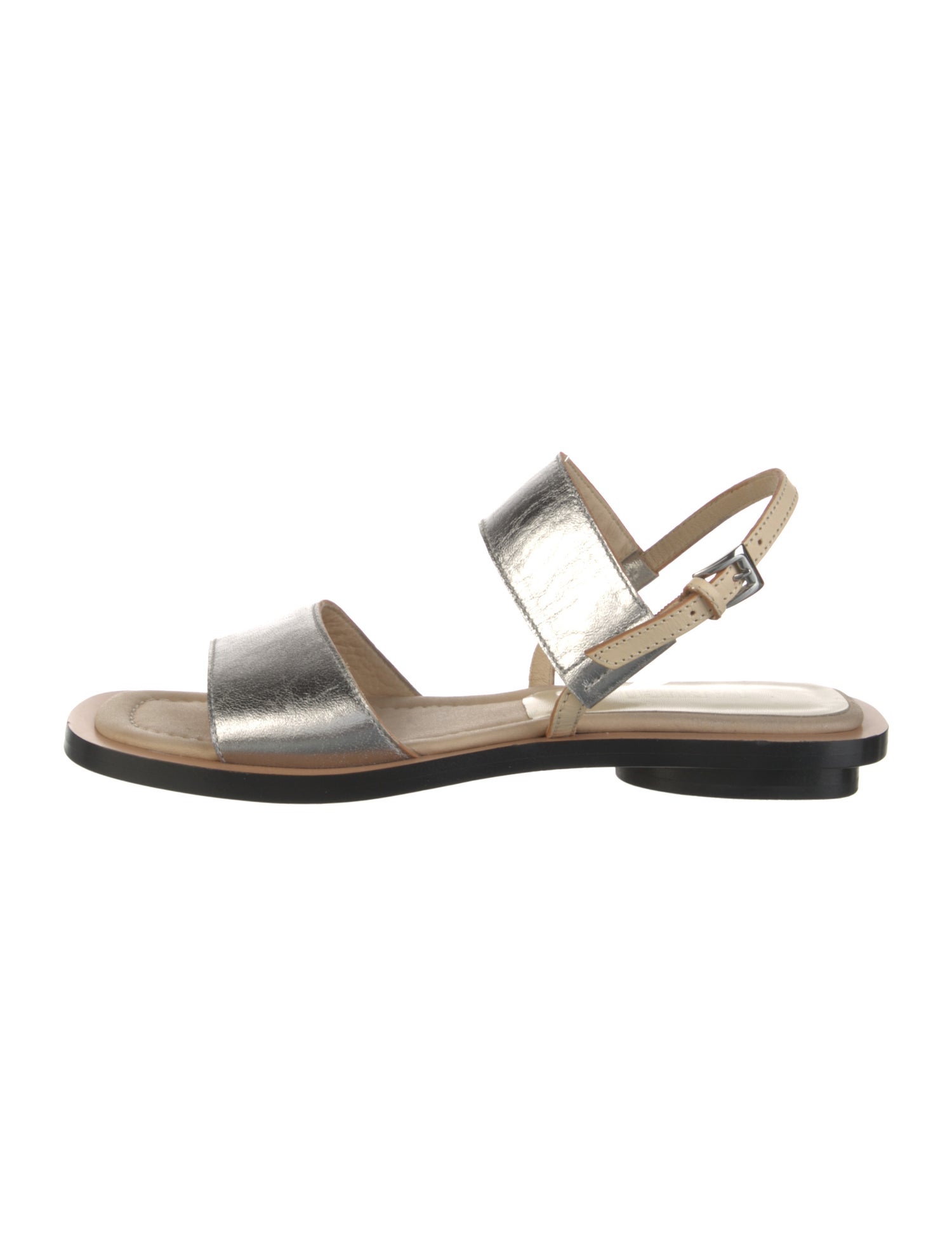 Labucq Leather Slingback Sandals