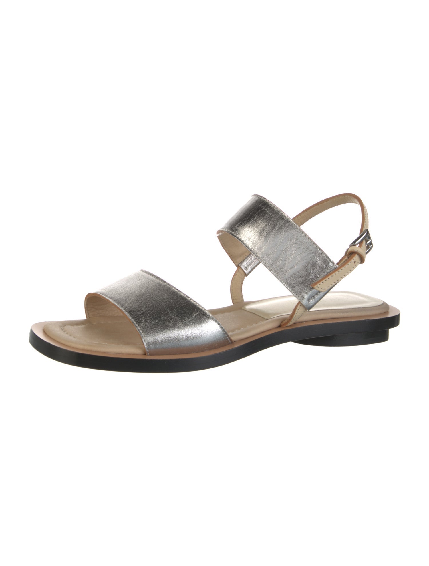 Labucq Leather Slingback Sandals
