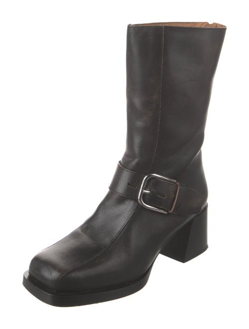 Labucq Leather Moto Boots