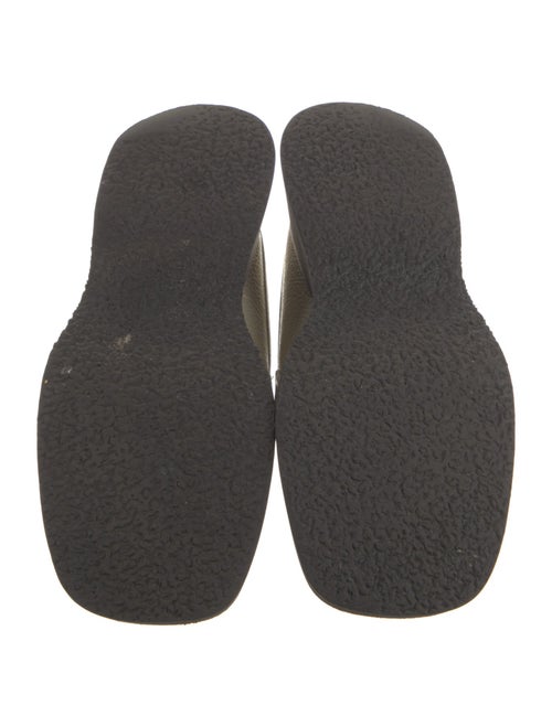 Labucq Leather Whipstitch Trim Mules