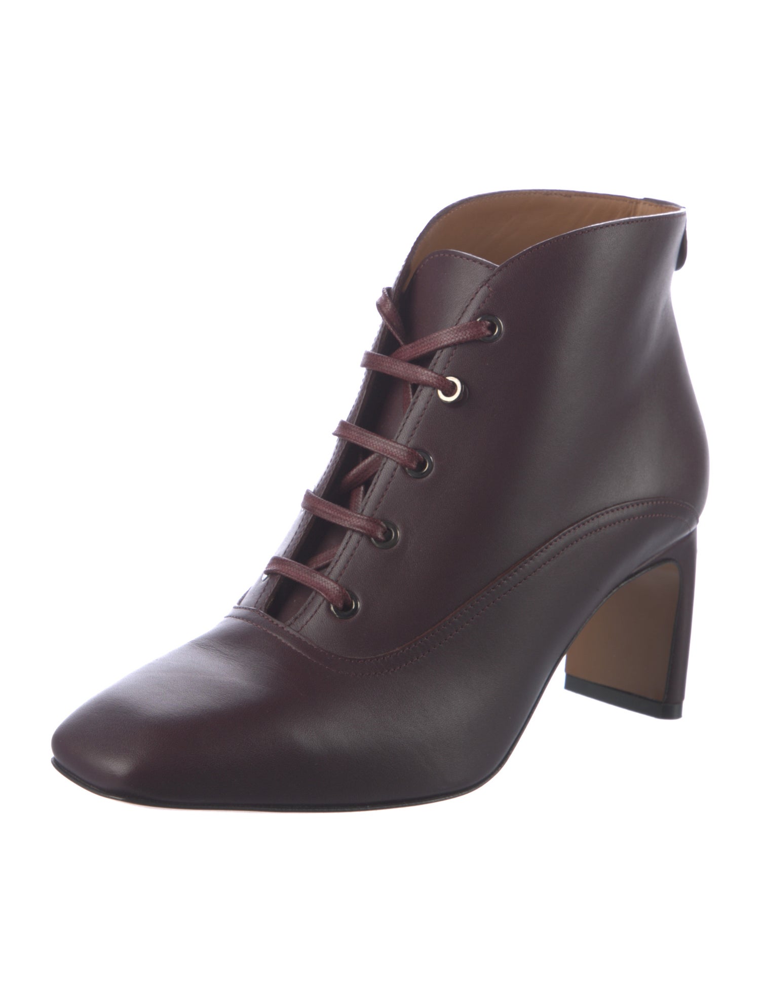 Labucq Leather Lace-Up Boots