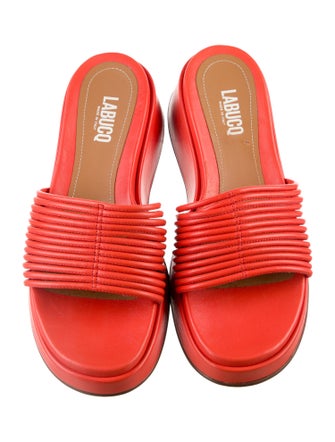 Labucq Leather Slides