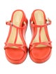Labucq Leather T-Strap Sandals