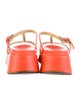 Labucq Leather T-Strap Sandals