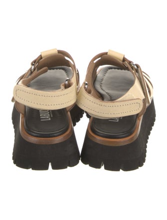Labucq Leather Slingback Sandals