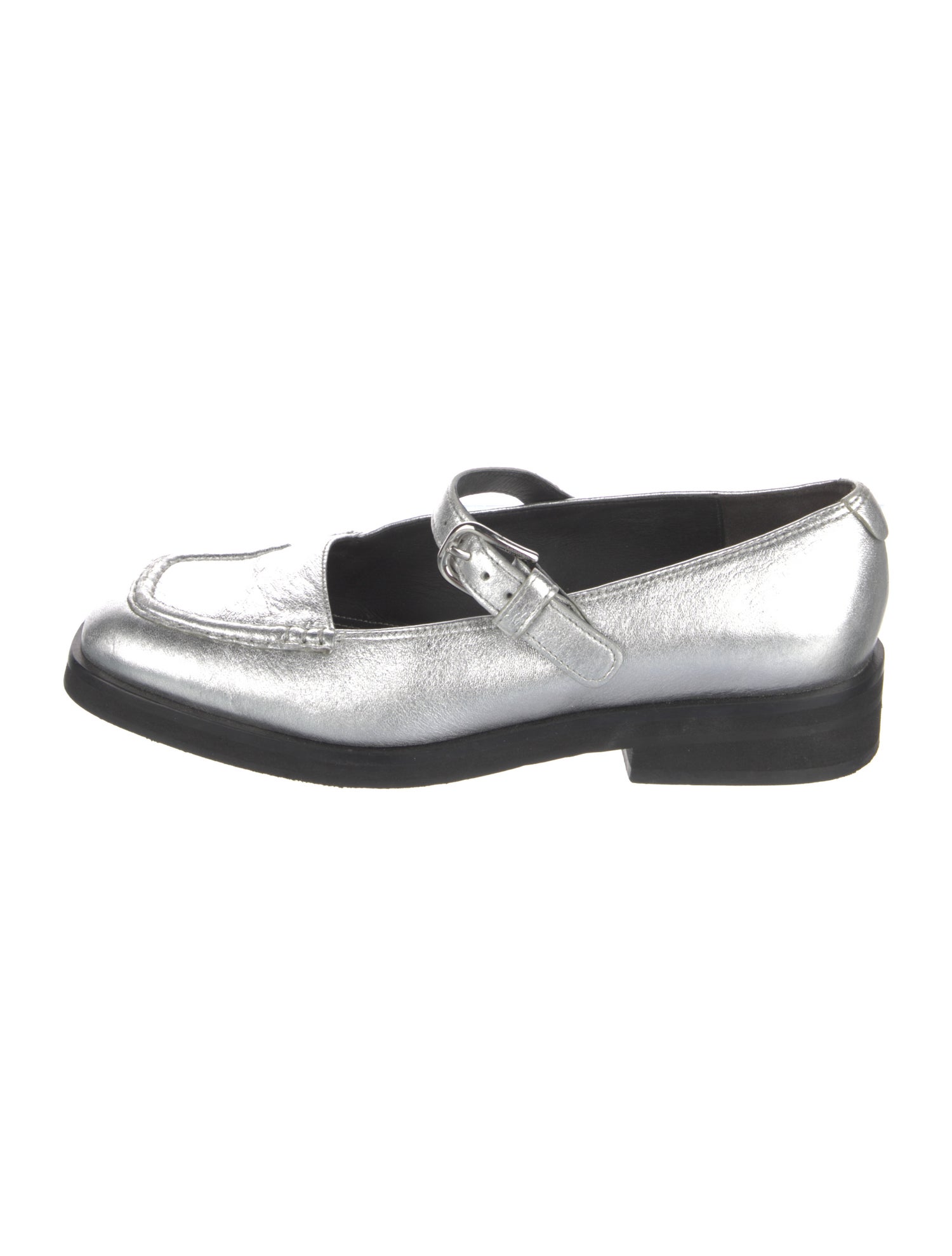 Labucq Leather Mary Jane Flats