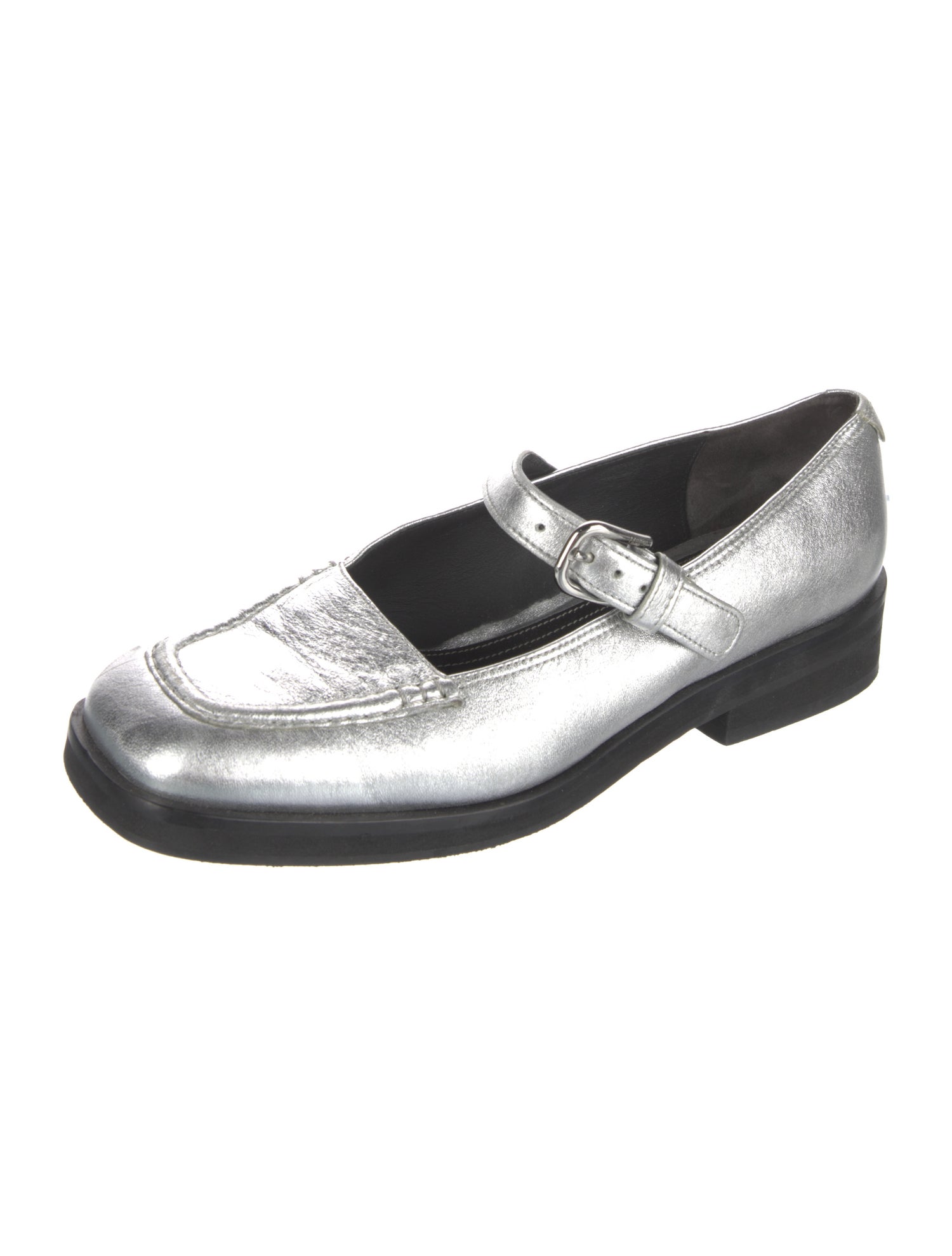 Labucq Leather Mary Jane Flats
