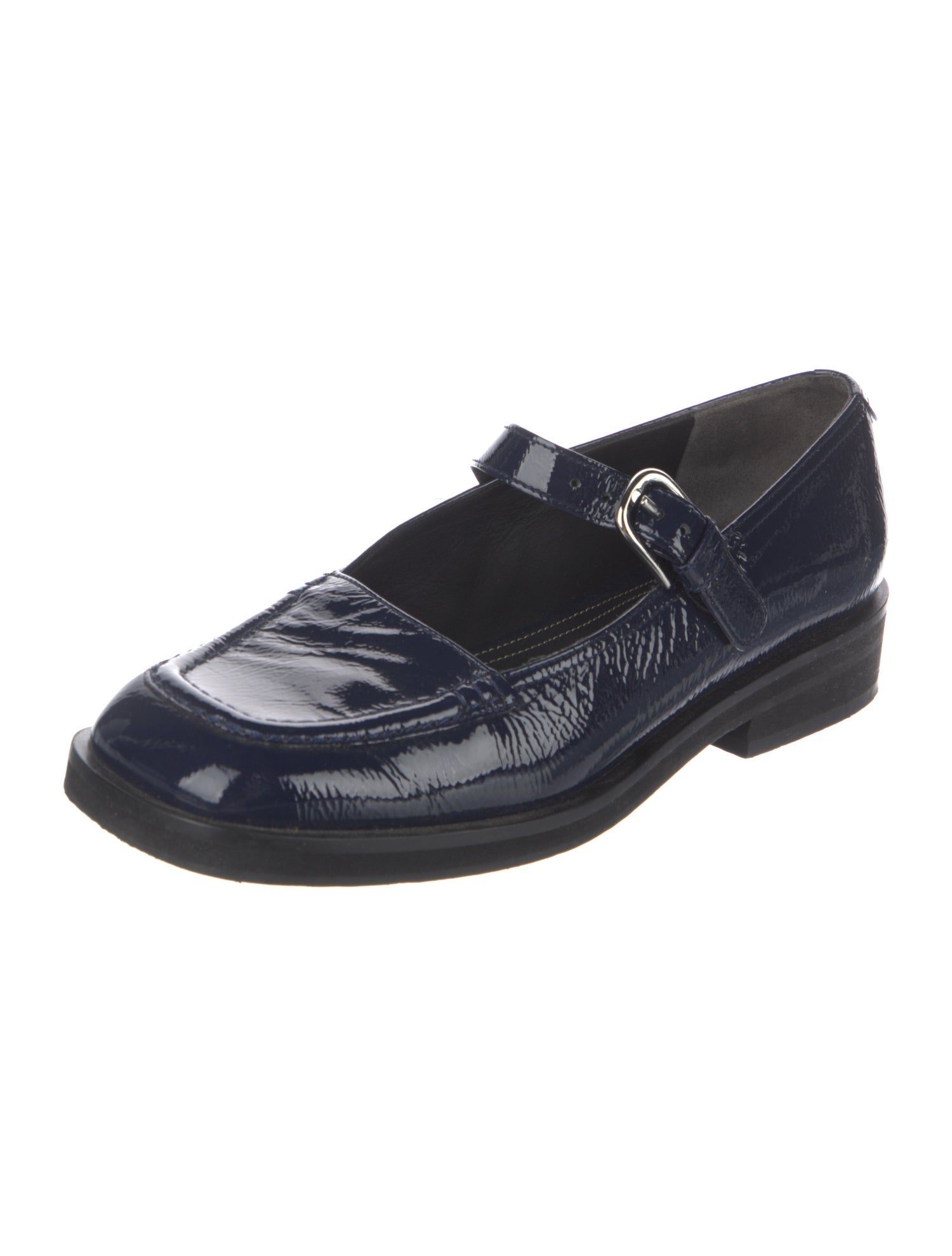 Labucq Patent Leather Mary Jane Flats