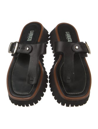 Labucq Leather Espadrilles