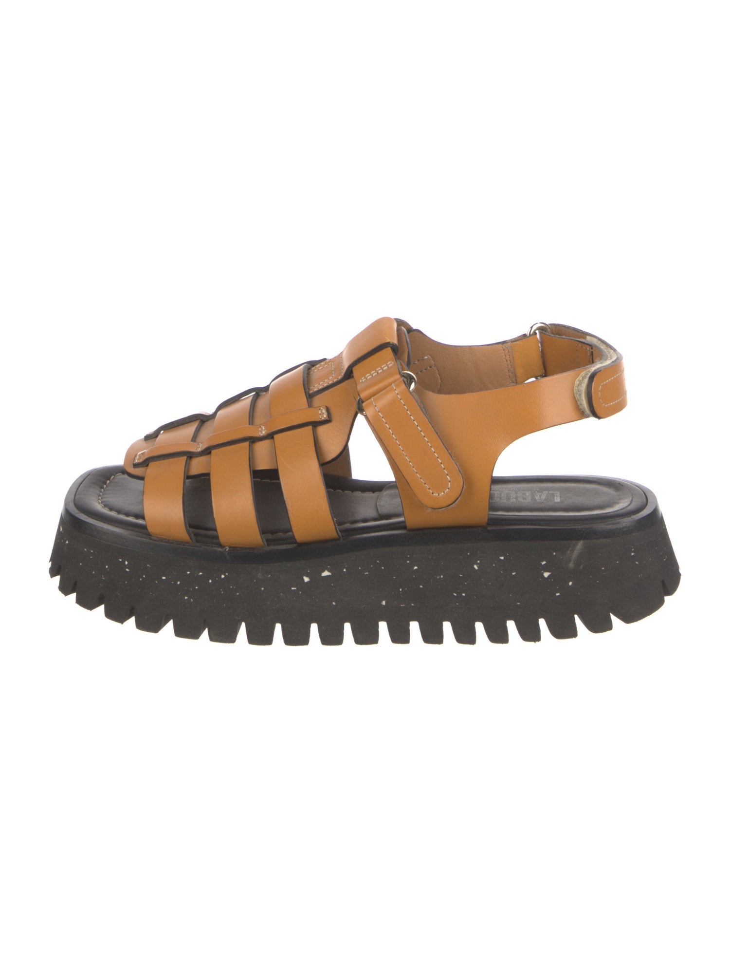 Labucq Leather Gladiator Sandals