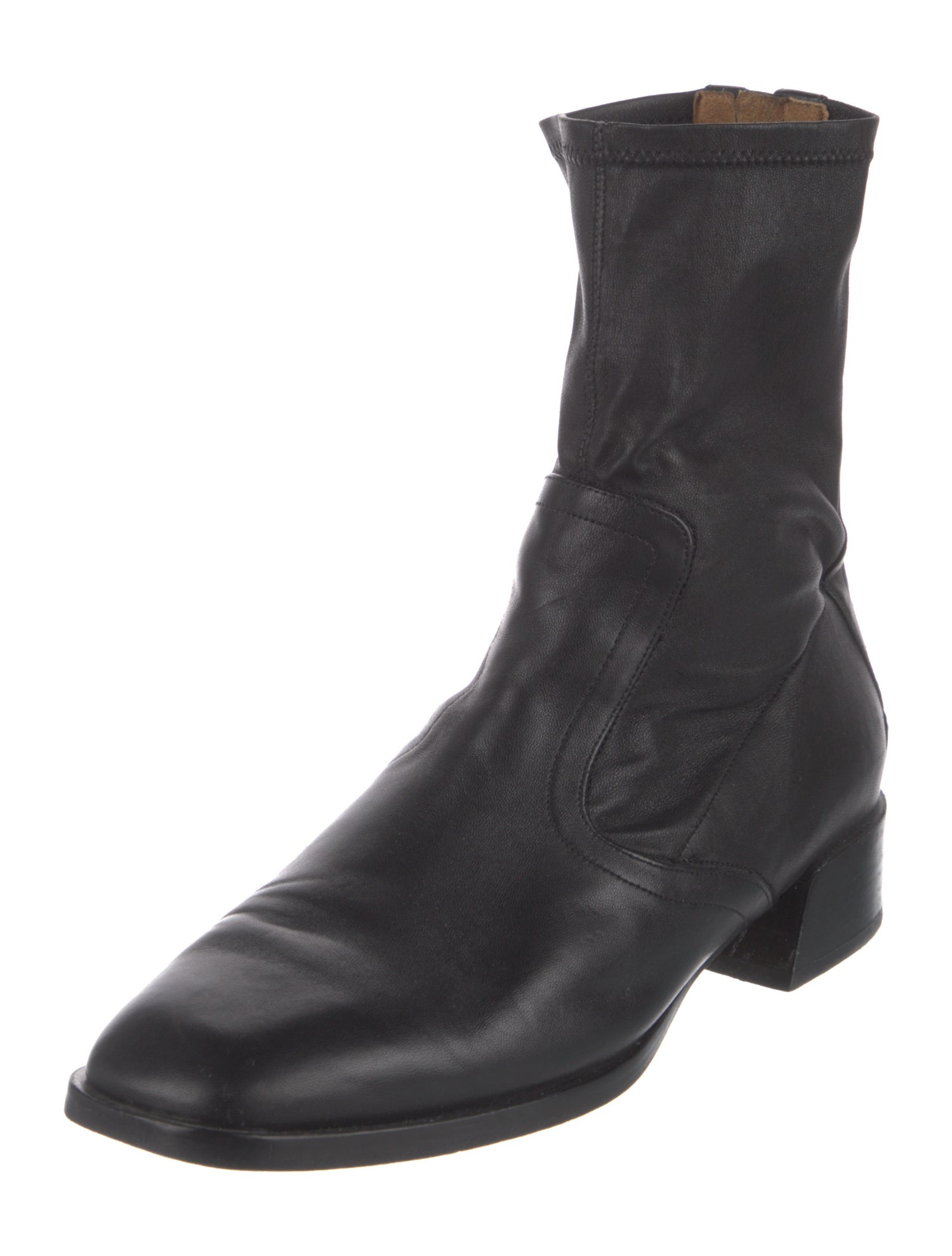 Labucq Leather Sock Boots