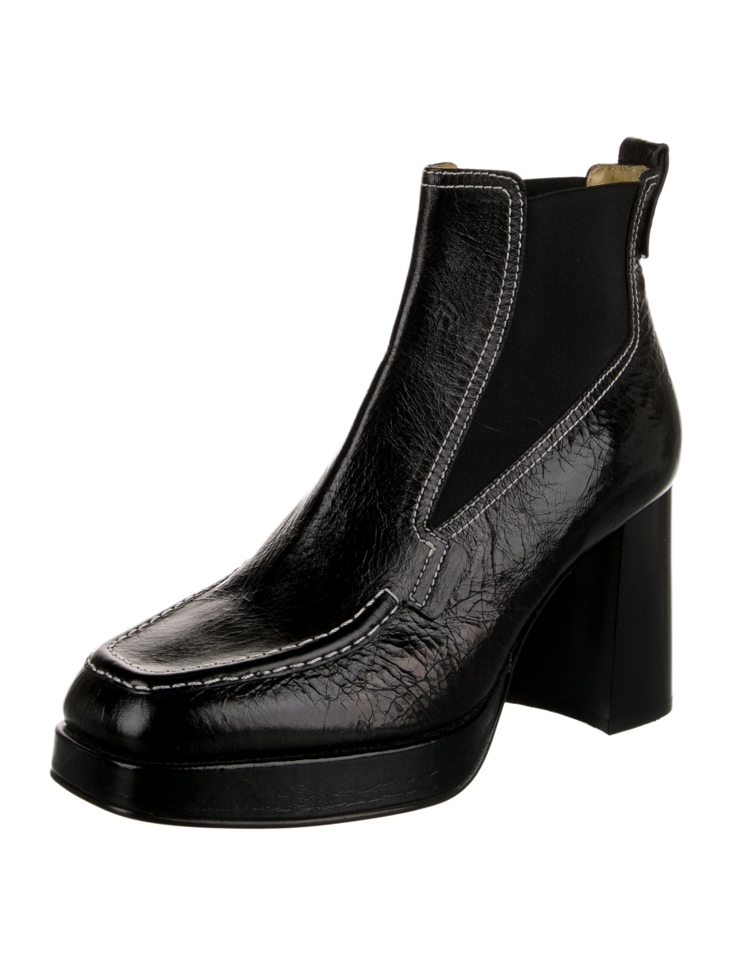 Labucq Leather Chelsea Boots