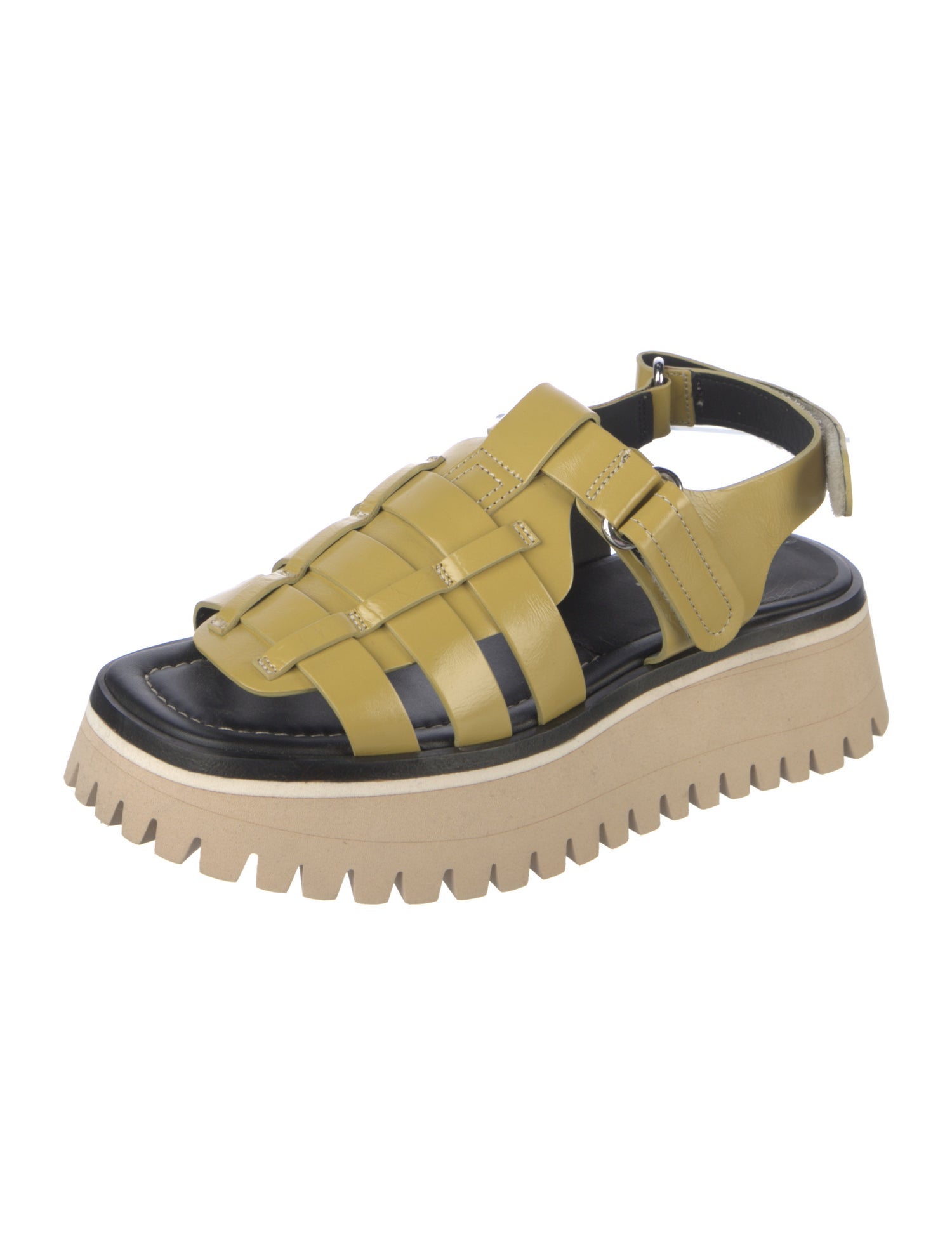 Labucq Leather Slingback Sandals